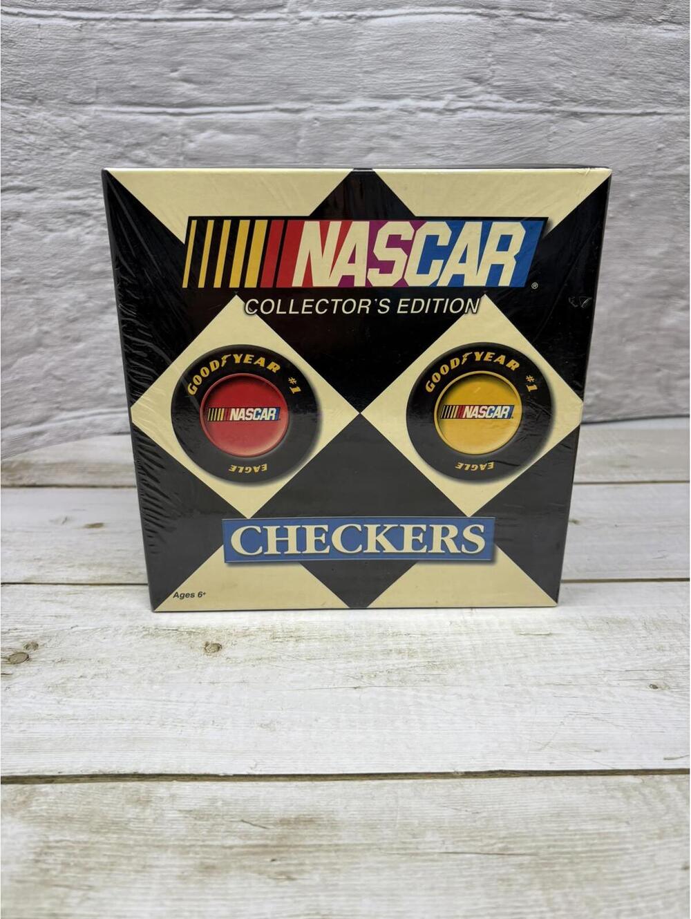 NASCAR Collector's Edition Checkers USAopoly Goodyear Tires NEW Sealed